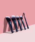 5 Piece Brush Set with Neoprene Bag